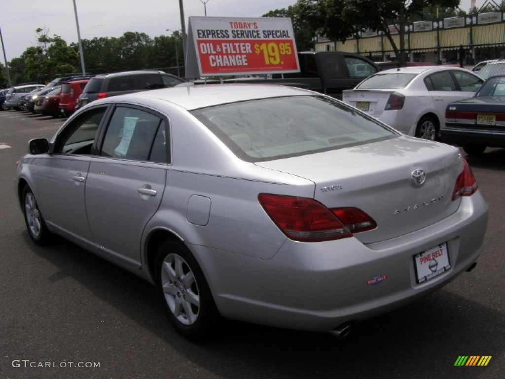 2008 Avalon XL - Classic Silver Metallic / Ash Gray photo #5