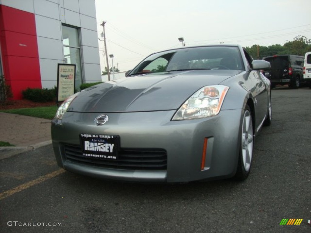 2003 350Z Touring Coupe - Silverstone Metallic / Charcoal photo #1