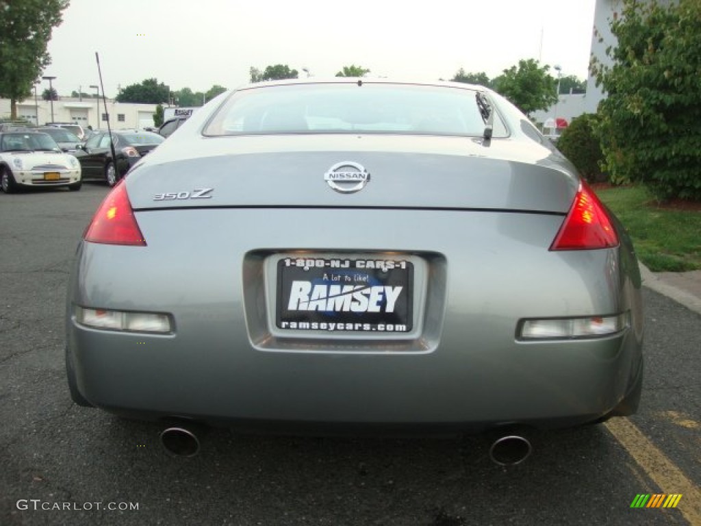 2003 350Z Touring Coupe - Silverstone Metallic / Charcoal photo #5