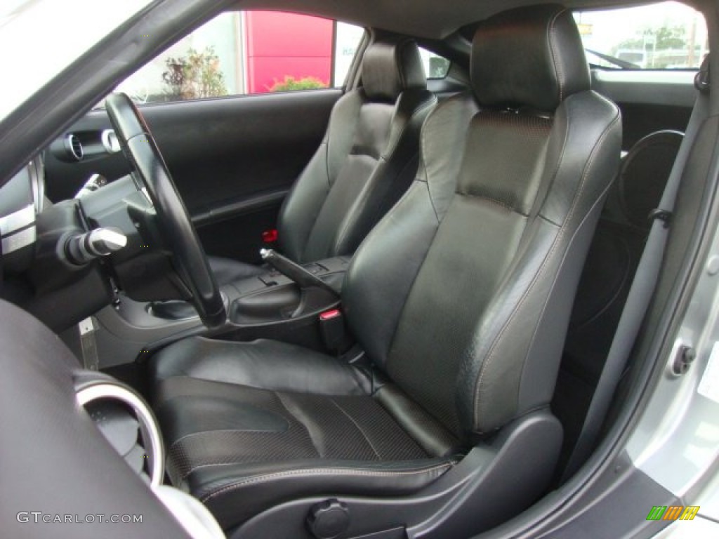 Charcoal Interior 2003 Nissan 350Z Touring Coupe Photo #51036007