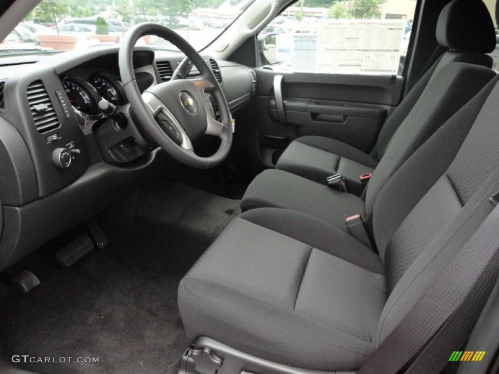 2011 Silverado 1500 LT Extended Cab 4x4 - Black / Ebony photo #10