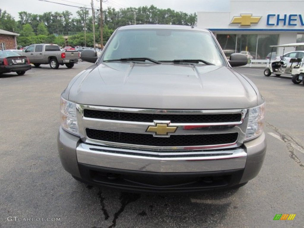 2007 Silverado 1500 LT Extended Cab 4x4 - Graystone Metallic / Ebony Black photo #4