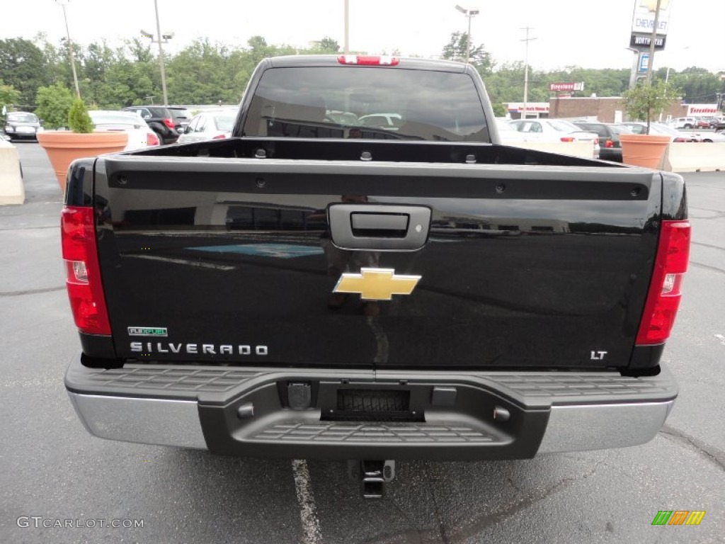 2011 Silverado 1500 LT Extended Cab 4x4 - Black / Ebony photo #6