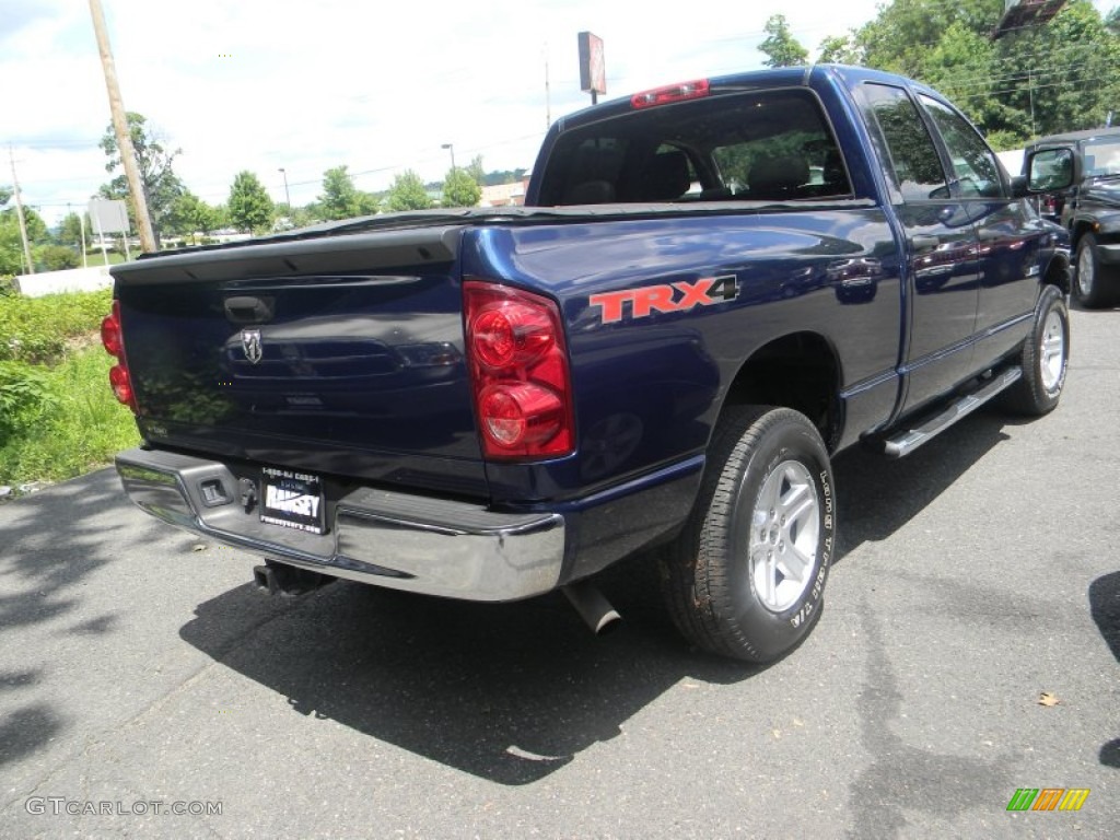 Patriot Blue Pearl 2008 Dodge Ram 1500 TRX4 Quad Cab 4x4 Exterior Photo #51037735