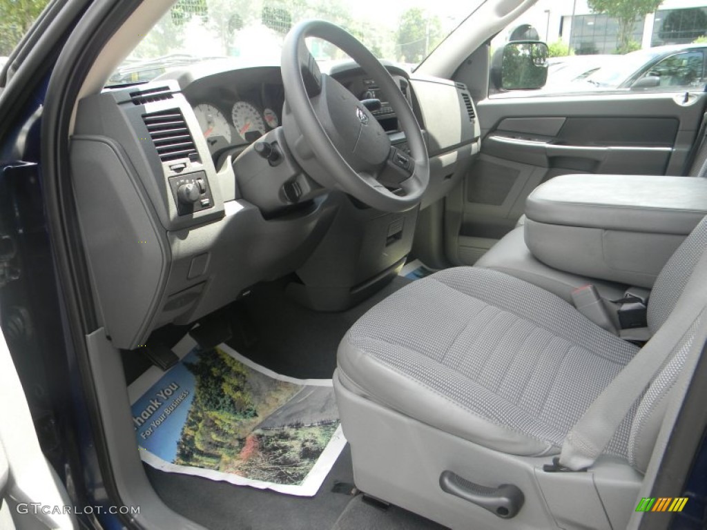 Medium Slate Gray Interior 2008 Dodge Ram 1500 TRX4 Quad Cab 4x4 Photo #51037807