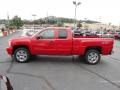 2011 Victory Red Chevrolet Silverado 1500 LT Extended Cab 4x4  photo #4