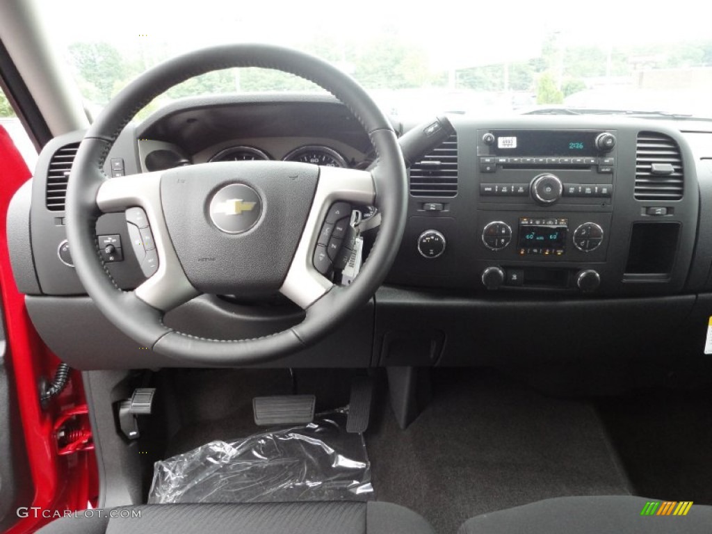 2011 Silverado 1500 LT Extended Cab 4x4 - Victory Red / Ebony photo #11