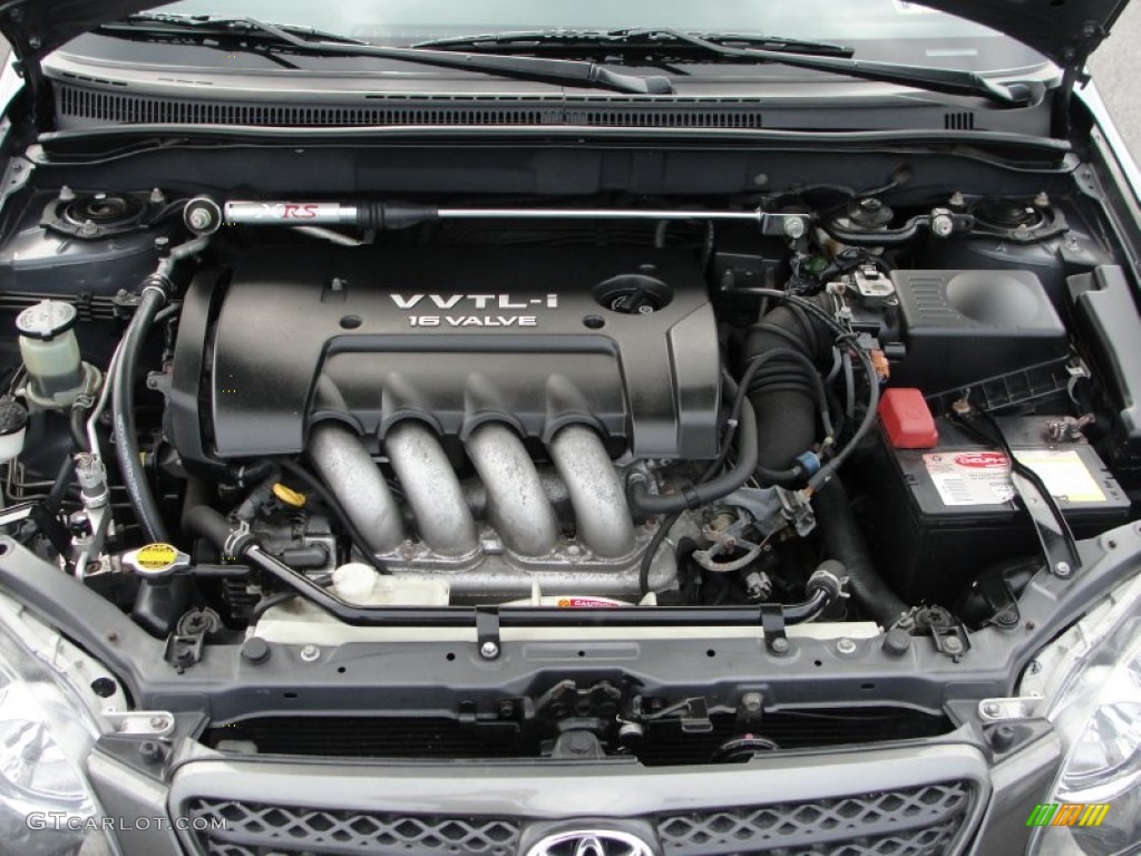 2005 Toyota Corolla XRS 1.8L DOHC 16V VVTL-i 4 Cylinder Engine Photo #51038272