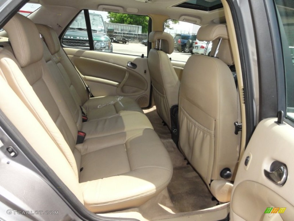 Sand Beige Interior 2002 Saab 9-5 Linear Sport Wagon Photo #51038311
