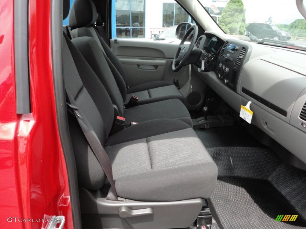 2011 Silverado 1500 Regular Cab 4x4 - Victory Red / Dark Titanium photo #15