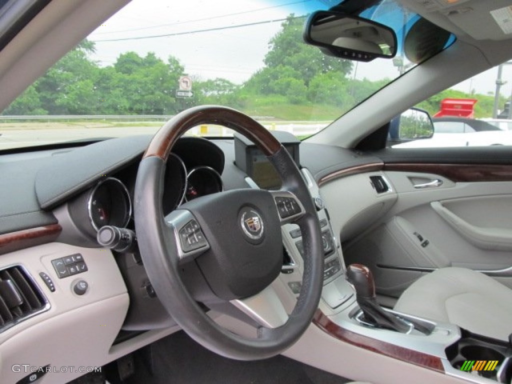 2009 CTS 4 AWD Sedan - Blue Diamond Tri-Coat / Light Titanium/Ebony photo #13