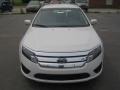 2011 White Suede Ford Fusion SEL  photo #2