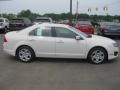 2011 White Suede Ford Fusion SEL  photo #3