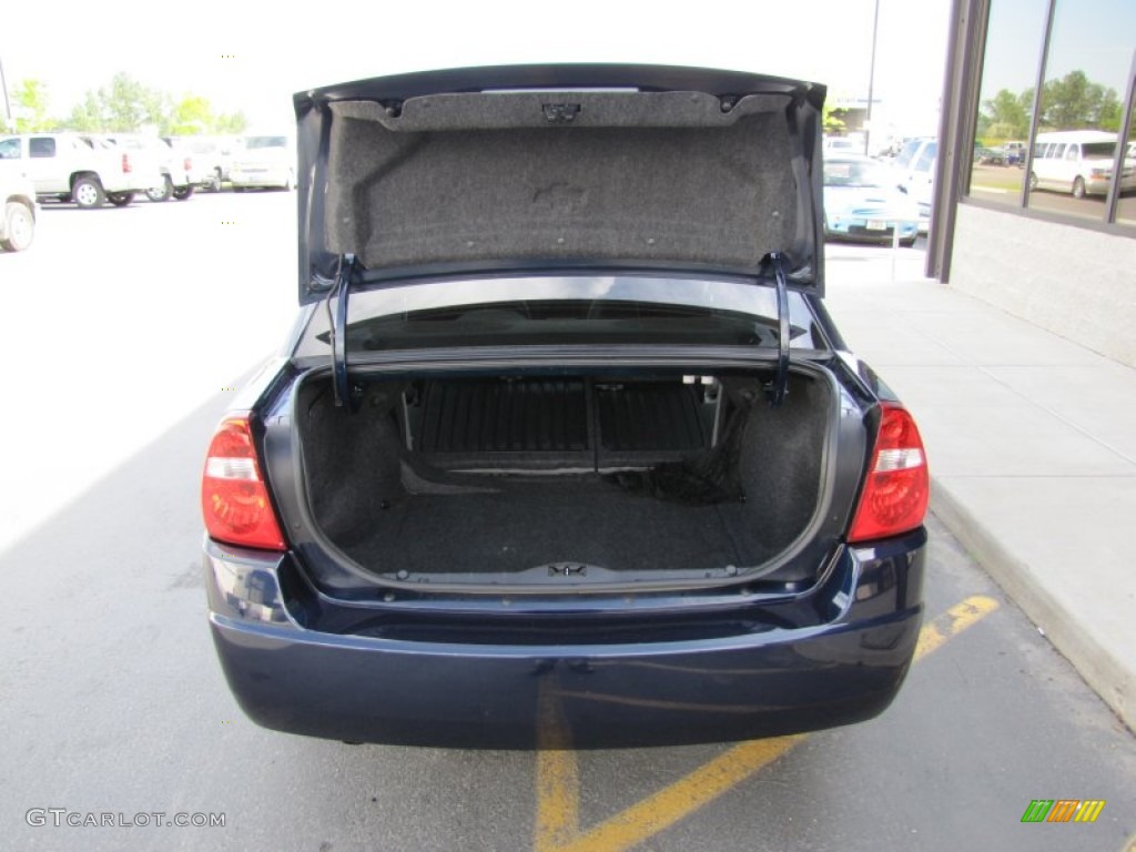 2007 Malibu LT Sedan - Dark Blue Metallic / Titanium Gray photo #24