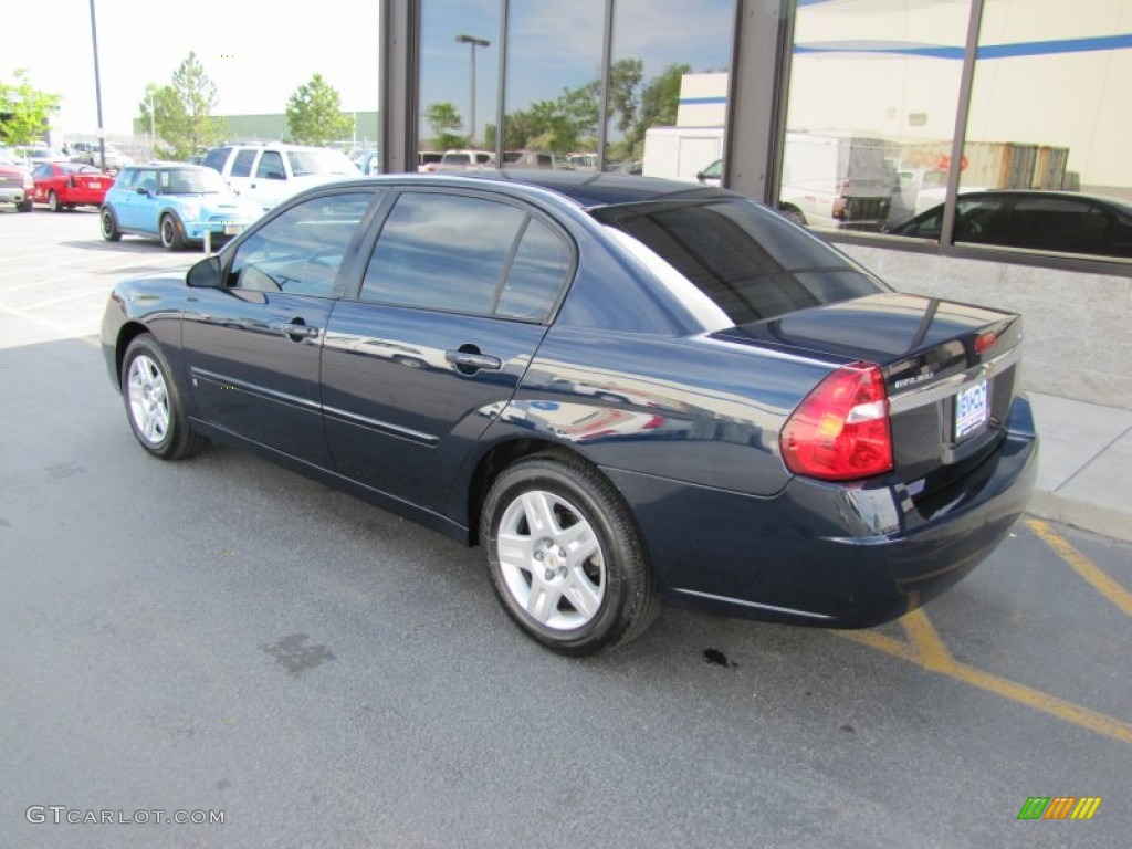 2007 Malibu LT Sedan - Dark Blue Metallic / Titanium Gray photo #26