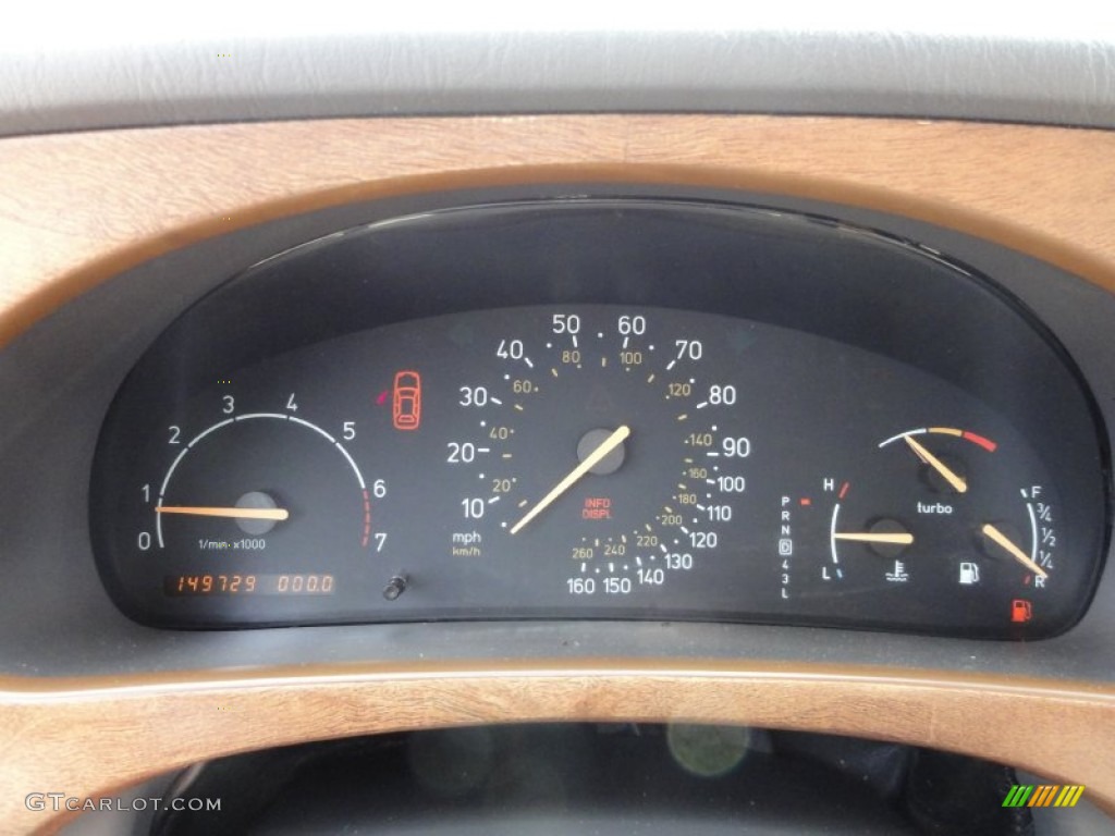 2002 Saab 9-5 Linear Sport Wagon Gauges Photo #51038722