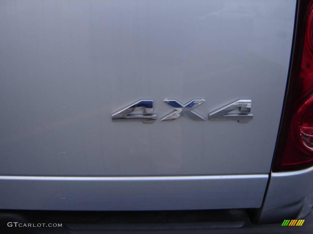 2008 Ram 1500 SLT Quad Cab 4x4 - Bright Silver Metallic / Medium Slate Gray photo #12