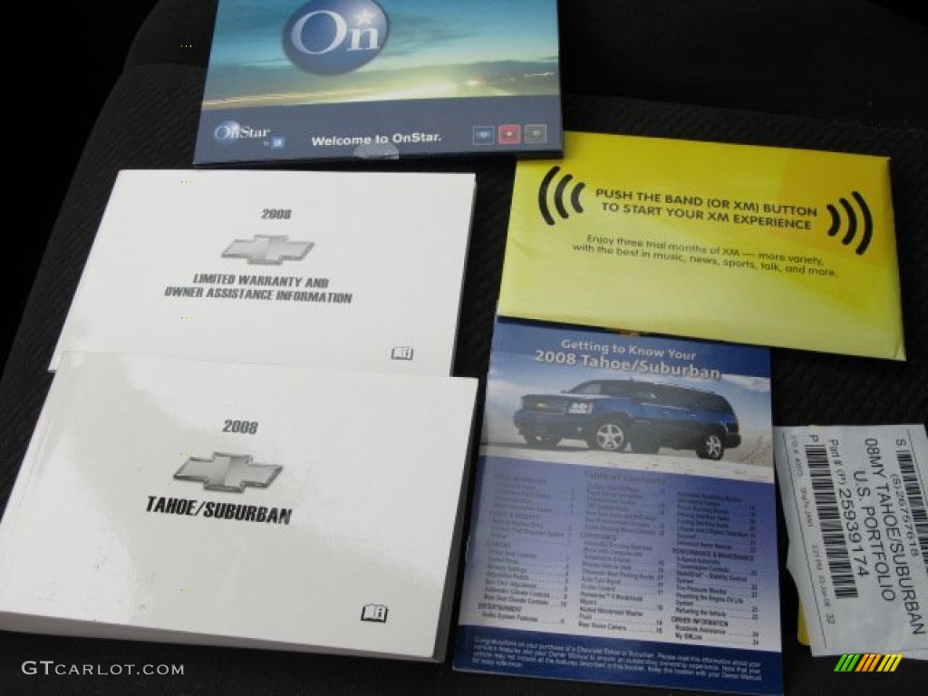 2008 Chevrolet Suburban 1500 LT 4x4 Books/Manuals Photos