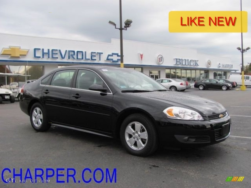 2010 Impala LT - Black / Ebony photo #1