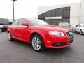 2008 Brilliant Red Audi A4 2.0T quattro S-Line Sedan  photo #4