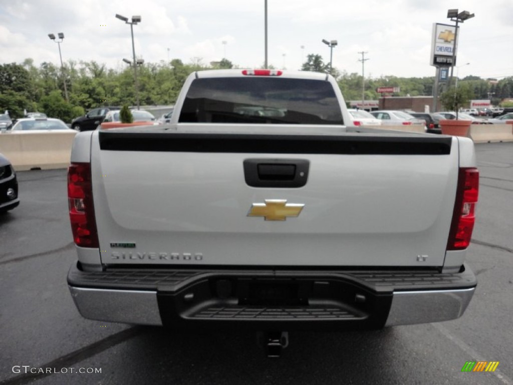 2011 Silverado 1500 LT Extended Cab - Sheer Silver Metallic / Ebony photo #6