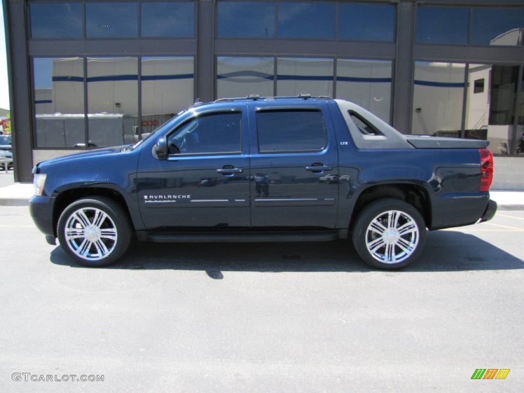 Bermuda Blue Metallic 2007 Chevrolet Avalanche LTZ 4WD Exterior Photo #51039601