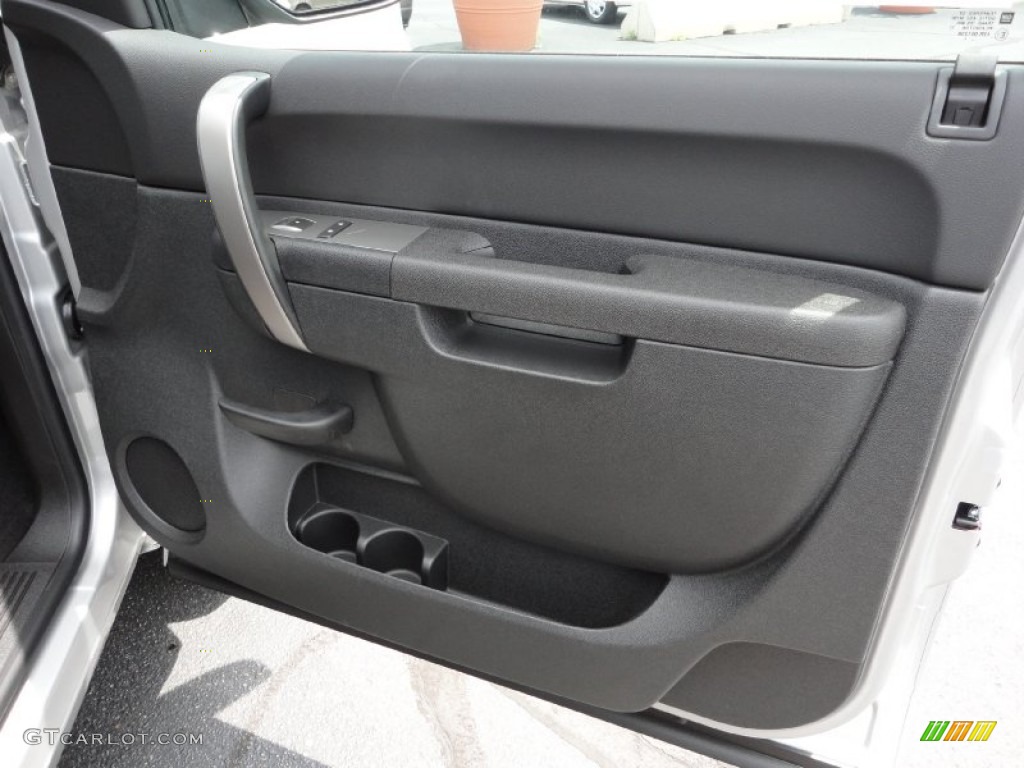 2011 Silverado 1500 LT Extended Cab - Sheer Silver Metallic / Ebony photo #16
