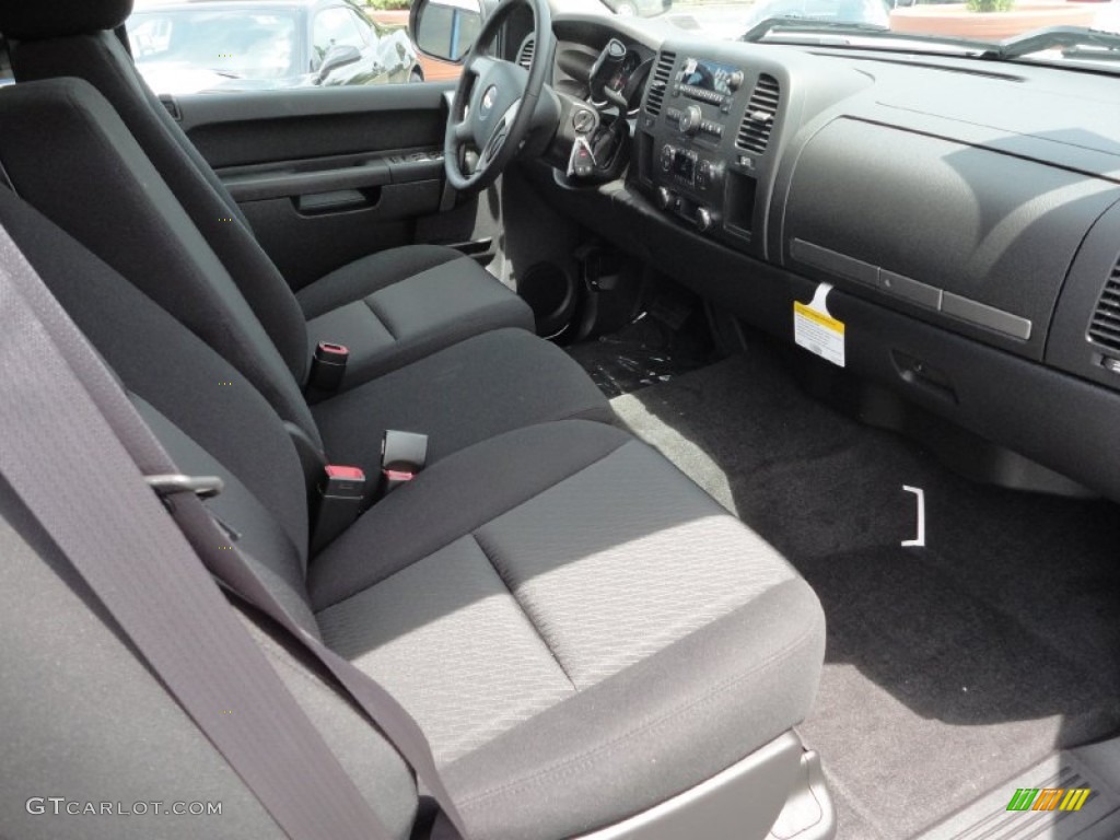 2011 Silverado 1500 LT Extended Cab - Sheer Silver Metallic / Ebony photo #17