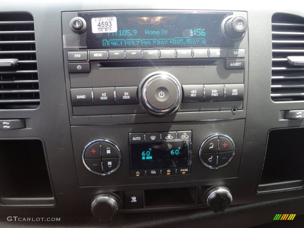 2011 Silverado 1500 LT Extended Cab - Sheer Silver Metallic / Ebony photo #18