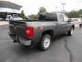 2011 Steel Green Metallic Chevrolet Silverado 1500 LT Extended Cab 4x4  photo #7