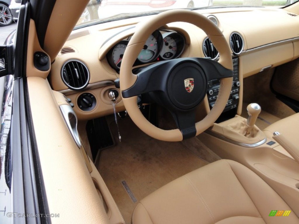 Sand Beige Interior 2011 Porsche Cayman S Photo #51040267