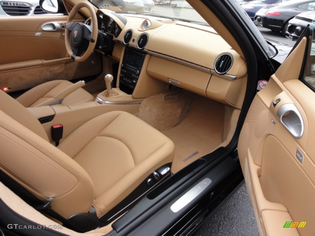 2011 Porsche Cayman S Sand Beige Dashboard Photo #51040363