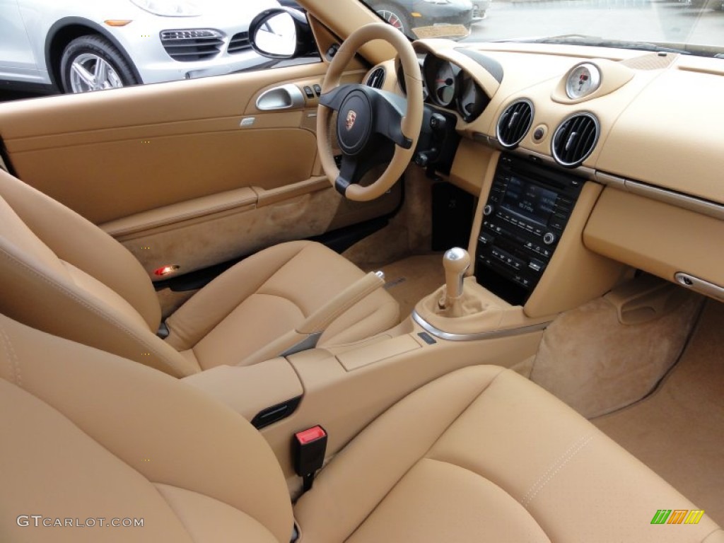 Sand Beige Interior 2011 Porsche Cayman S Photo #51040372