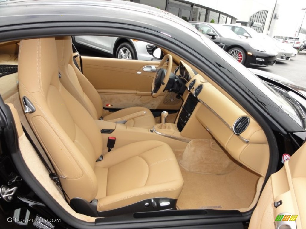 Sand Beige Interior 2011 Porsche Cayman S Photo #51040393