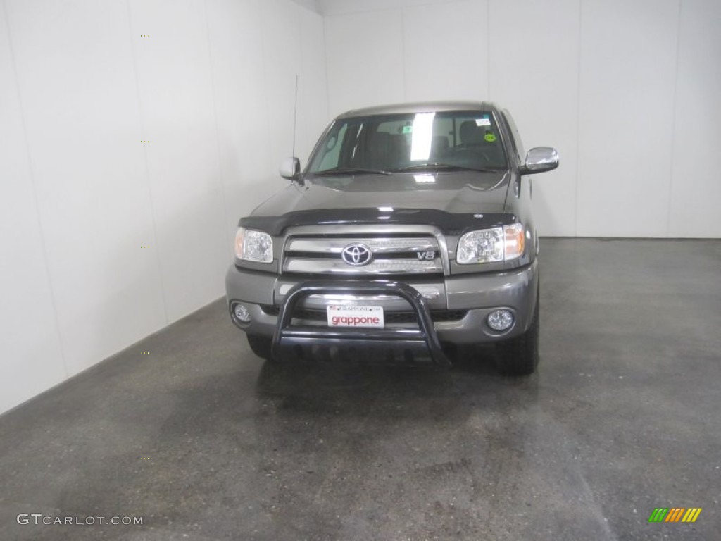 2005 Tundra SR5 Access Cab 4x4 - Phantom Gray Pearl / Light Charcoal photo #2