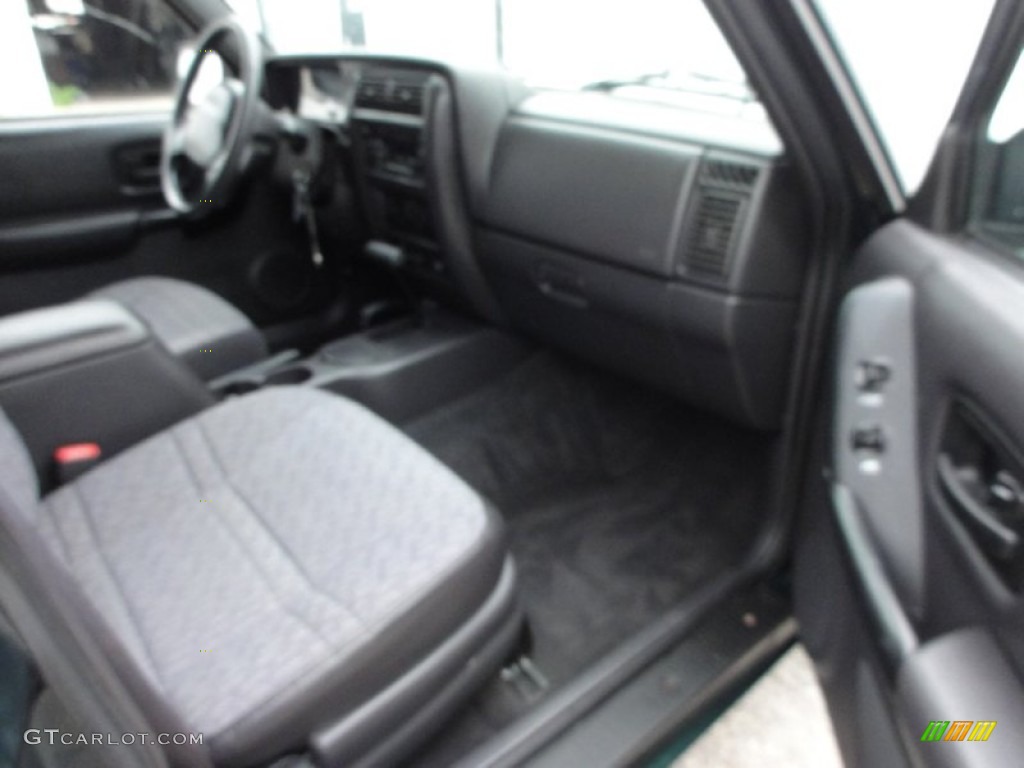 2000 Cherokee Sport 4x4 - Forest Green Pearl / Agate Black photo #18