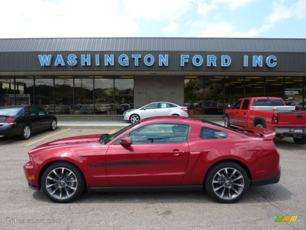 2011 Mustang GT/CS California Special Coupe - Red Candy Metallic / Charcoal Black photo #1