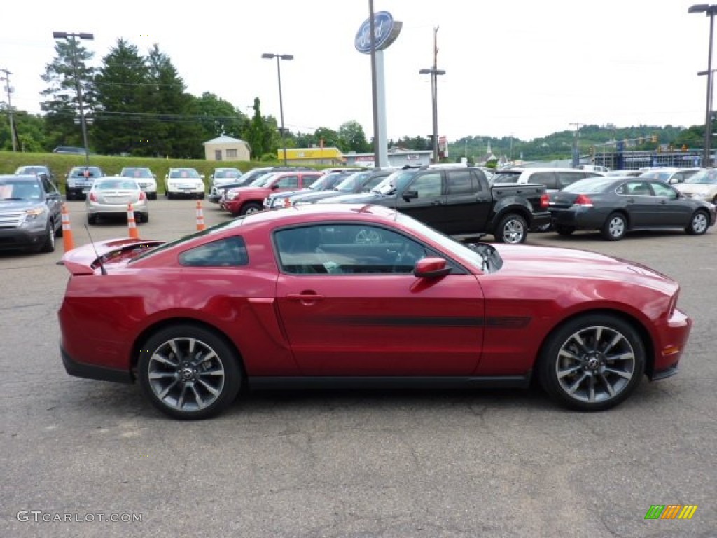 2011 Mustang GT/CS California Special Coupe - Red Candy Metallic / Charcoal Black photo #5