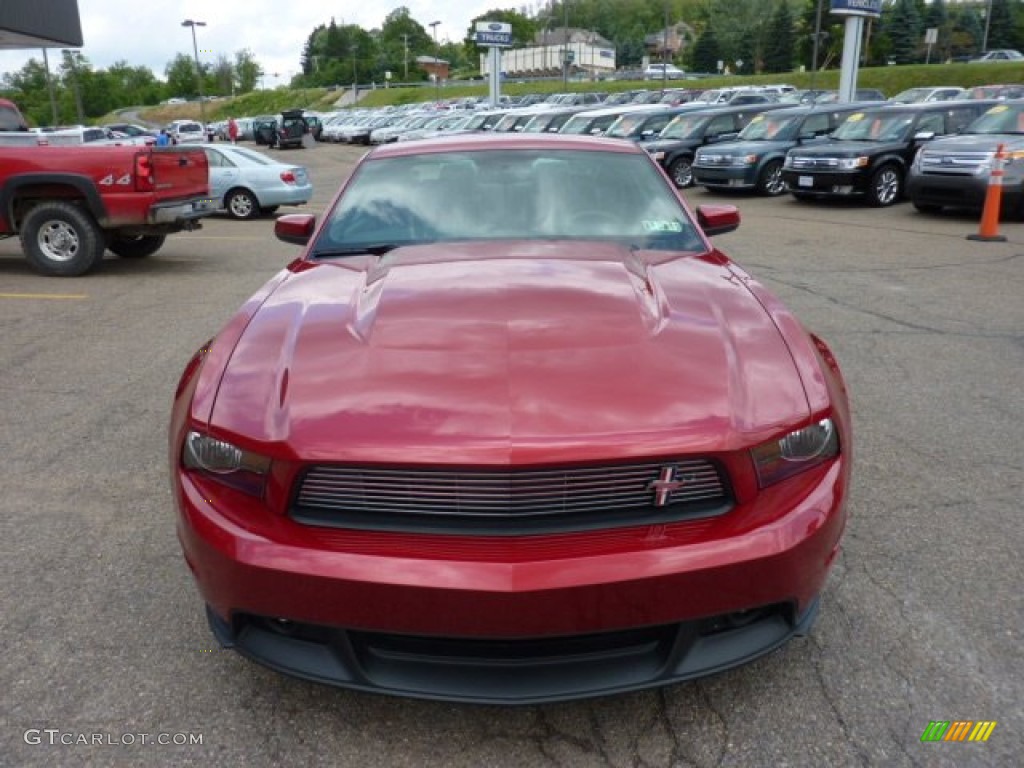 2011 Mustang GT/CS California Special Coupe - Red Candy Metallic / Charcoal Black photo #7