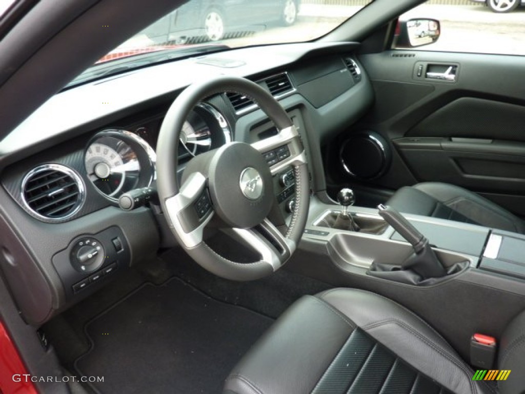 2011 Mustang GT/CS California Special Coupe - Red Candy Metallic / Charcoal Black photo #14