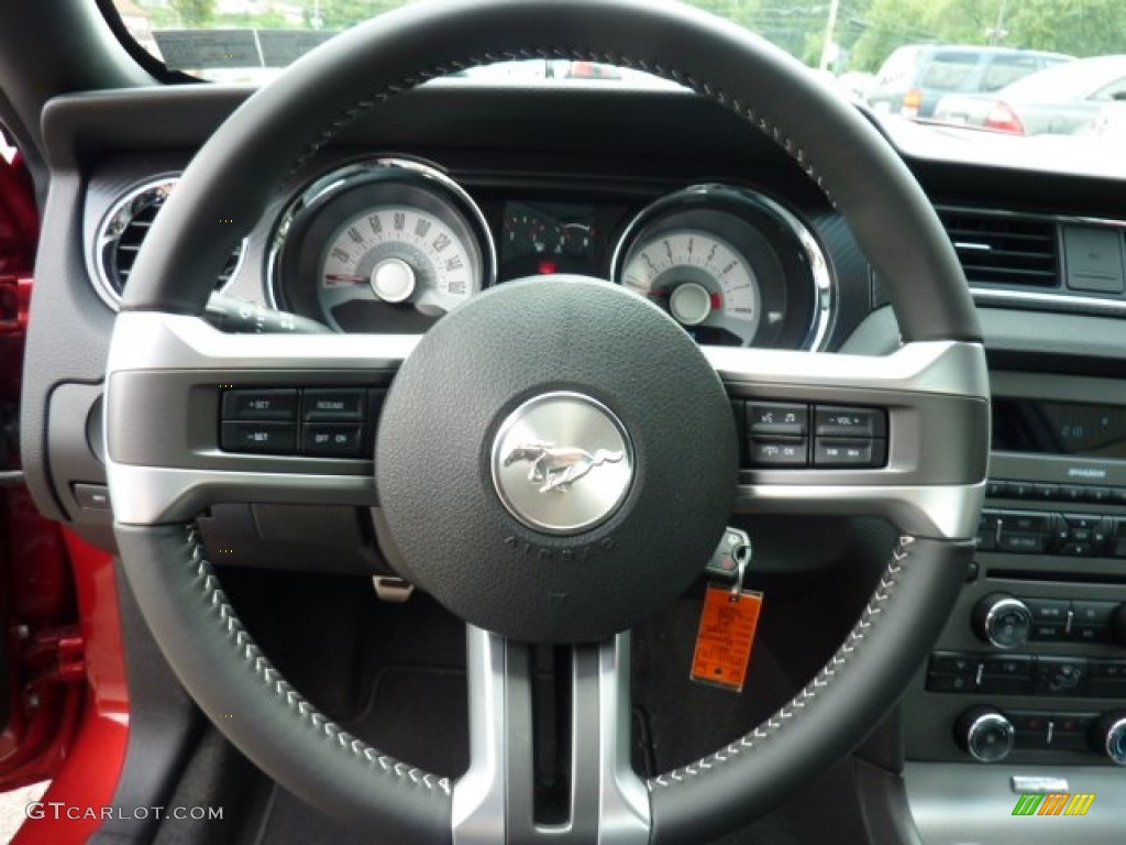 2011 Mustang GT/CS California Special Coupe - Red Candy Metallic / Charcoal Black photo #16