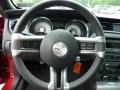Charcoal Black 2011 Ford Mustang GT/CS California Special Coupe Steering Wheel