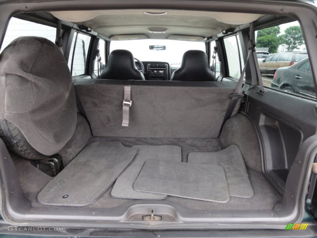 2000 Cherokee Sport 4x4 - Forest Green Pearl / Agate Black photo #29