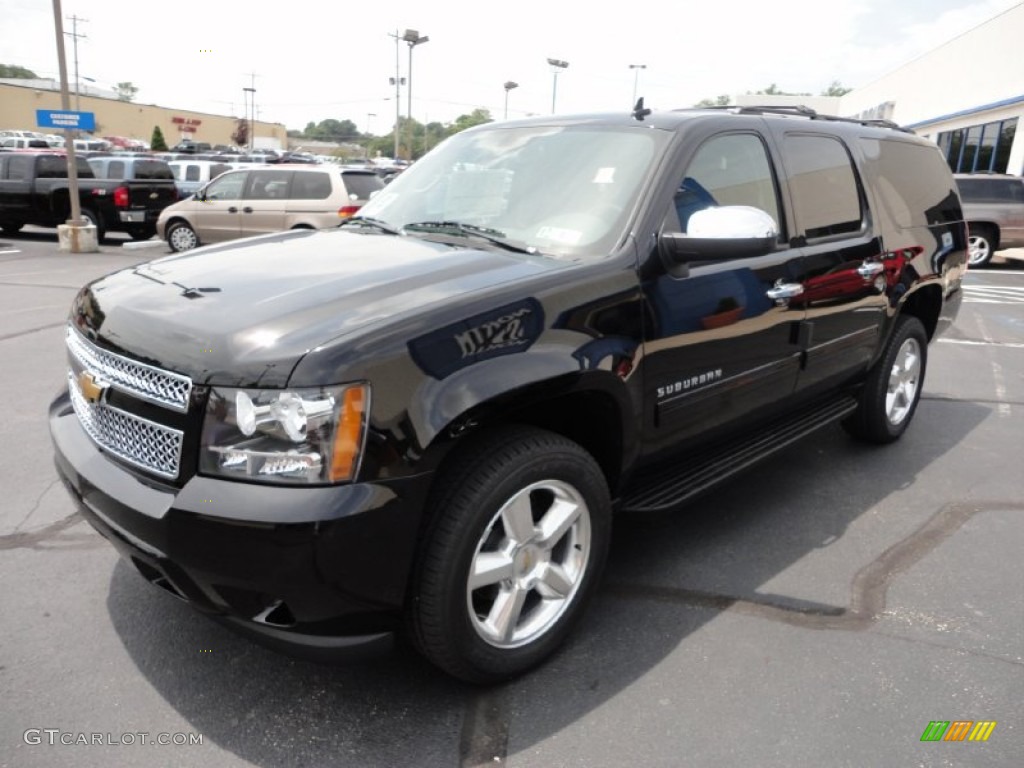 Black 2011 Chevrolet Suburban LS 4x4 Exterior Photo #51042160