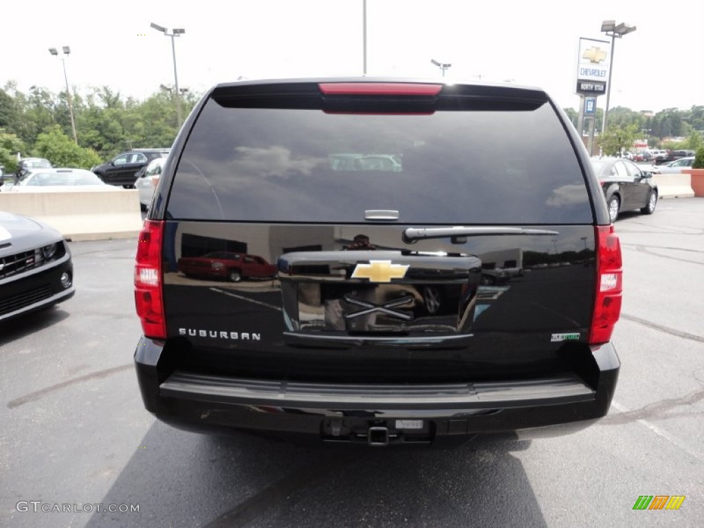 Black 2011 Chevrolet Suburban LS 4x4 Exterior Photo #51042199