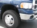 2005 Patriot Blue Pearl Dodge Ram 3500 SLT Quad Cab 4x4 Dually  photo #2