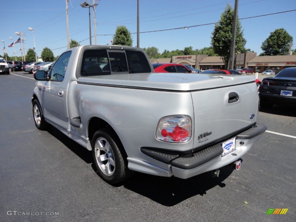 2002 F150 SVT Lightning - Silver Metallic / SVT Medium Graphite photo #3