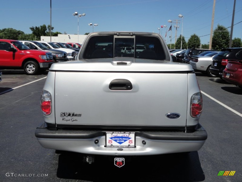 2002 F150 SVT Lightning - Silver Metallic / SVT Medium Graphite photo #4