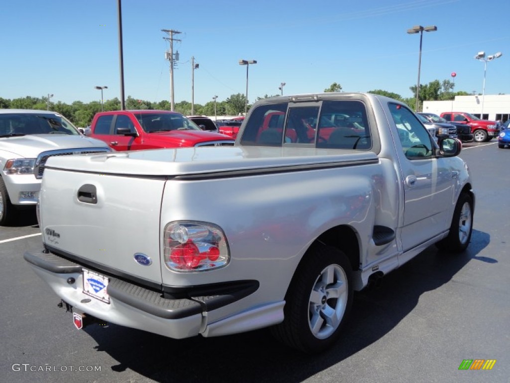 2002 F150 SVT Lightning - Silver Metallic / SVT Medium Graphite photo #7