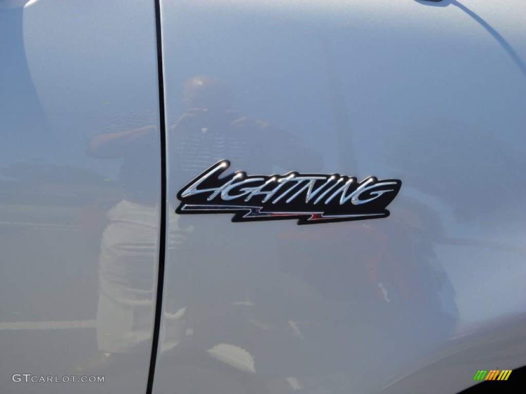 2002 F150 SVT Lightning - Silver Metallic / SVT Medium Graphite photo #10